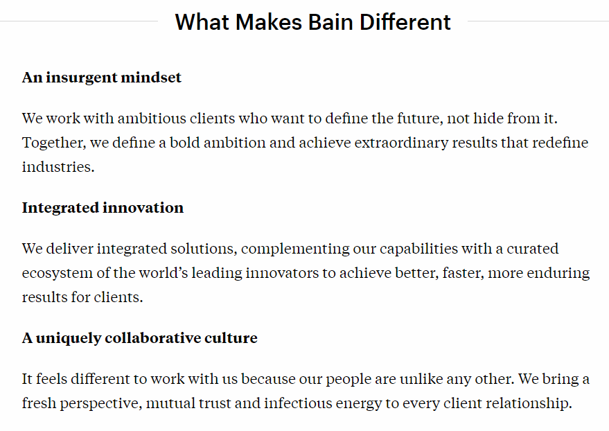 Bain and Company - Culture, Interviews, Practice Areas and more