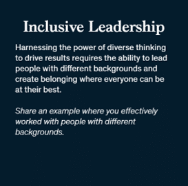 McKinsey PEI - inclusive leadership