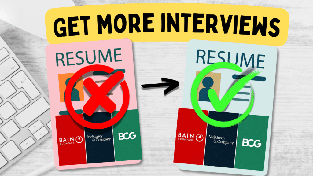 Write an incredible consulting resume