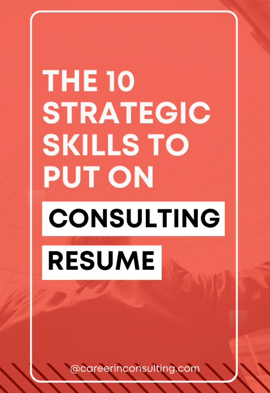Consulting resume - 10 skills your consulting resume must have